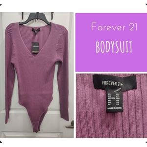 NWT Forever 21 V-Neck Bodysuit!